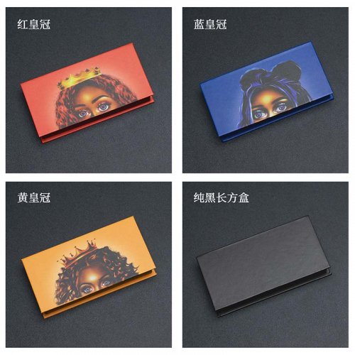 Crown eyelash box