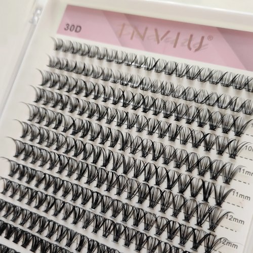 Pre cut diy individual segmented diy lash extensions cluster lashes