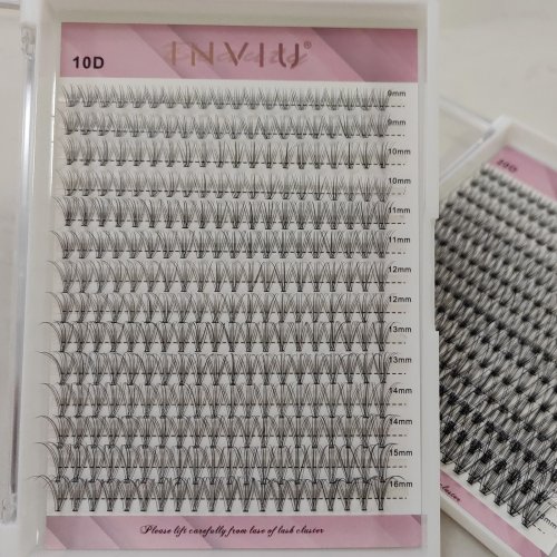 Wholesale individual lash clusters eyelash professional diy lash extension Pre-cut segment cluster lashes