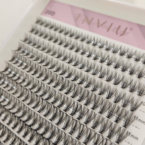 Lash Clusters DIY Lash Extensions 280 fans Individual Lashes Clusters D Curl 10D 20D 30D 40D False Eyelash Extension Range 9mm to 16mm